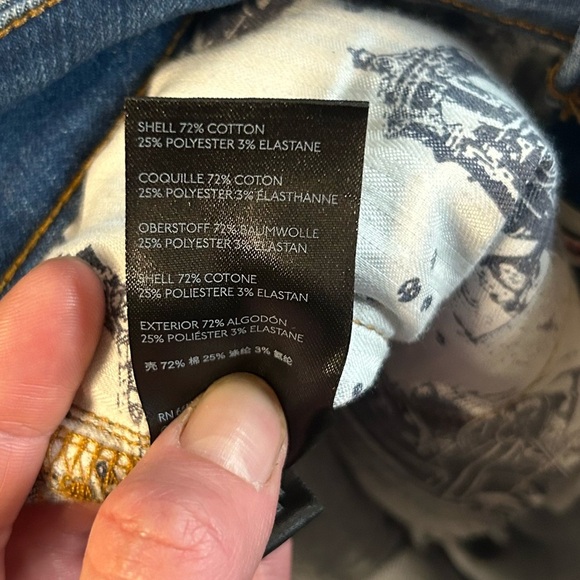 Anthropologie Pilcro and the Letter Press High Rise Denim Leggings - Picture 6 of 6